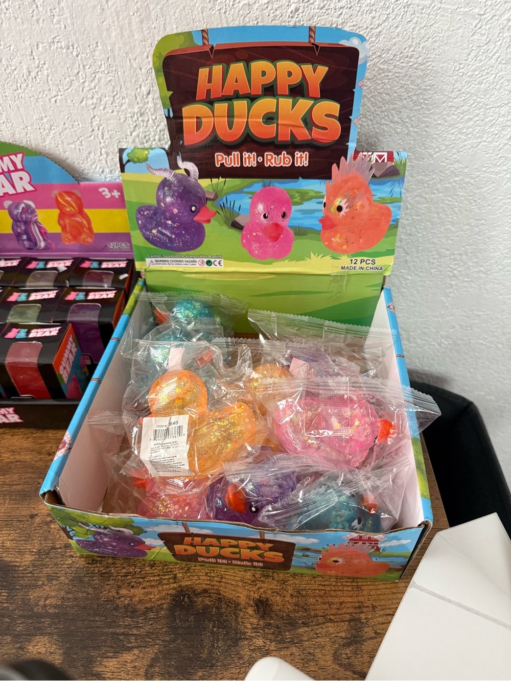 Duck squishy - Pink, Orange, Purple,blue